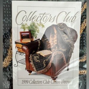 1999 Collectors Club Cotton Throw